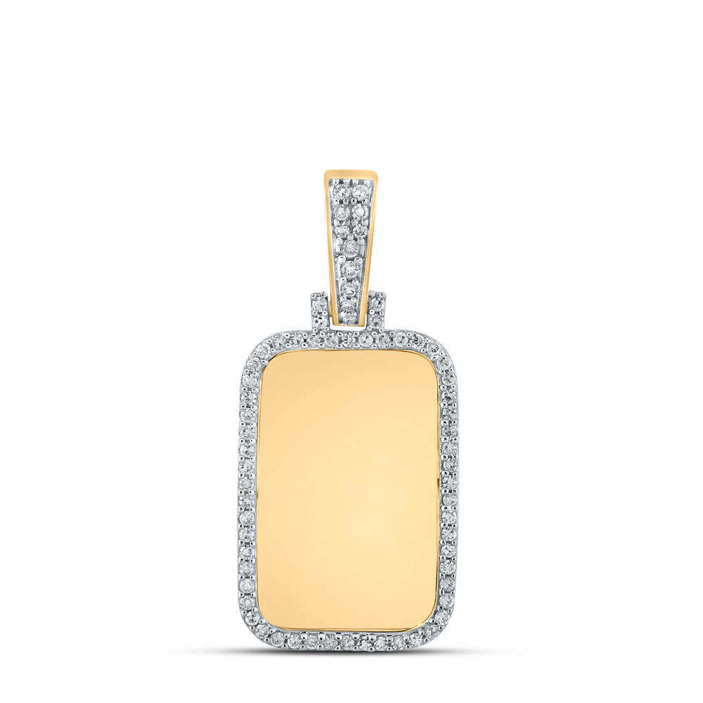 1/3CTW-DIA NK MEMORY MENS CHARM