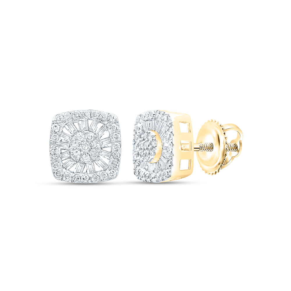 1 1/5CTW-DIA NK CUSHION EARRING