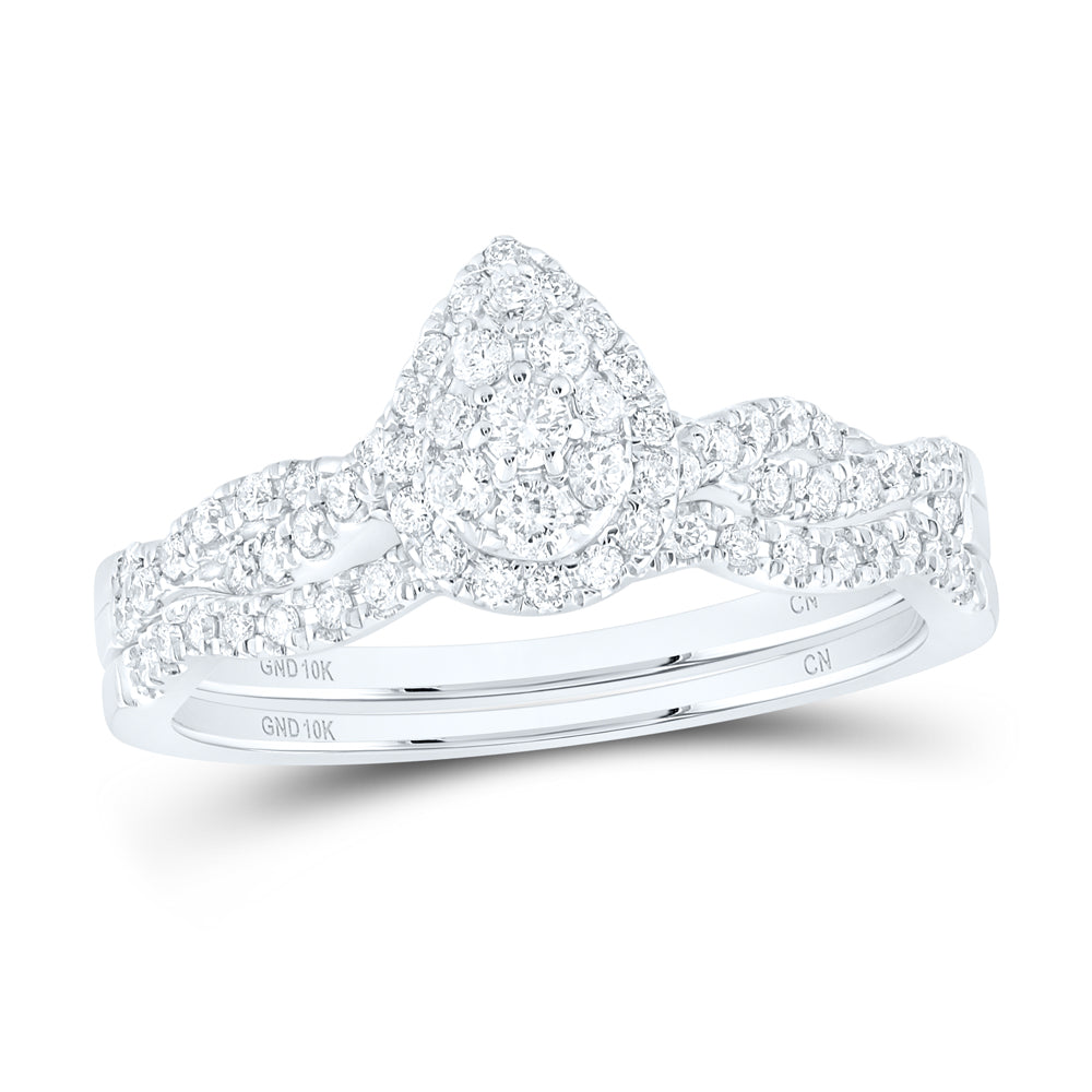 1/2CTW-DIA CN BRIDAL SET