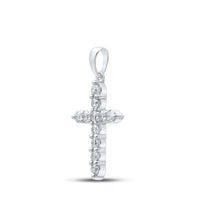Load image into Gallery viewer, 1/2CTW-DIA CN CROSS PENDANT
