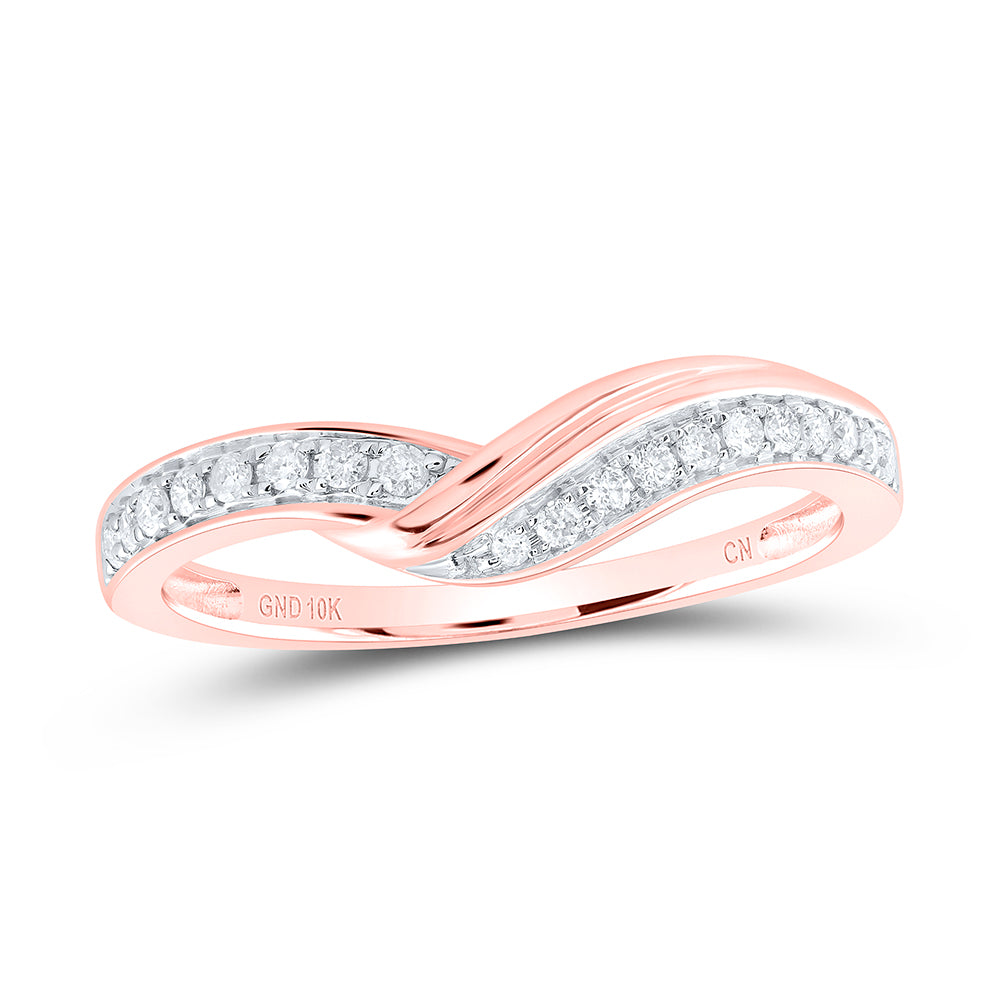 1/6CTW-DIA CN STACKABLE RING