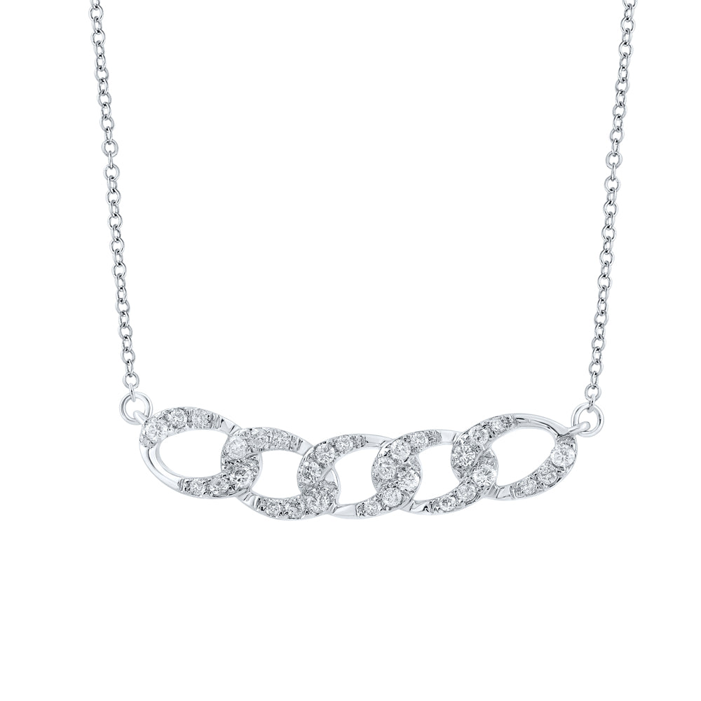 1/4CTW-DIA CN NECKLACE