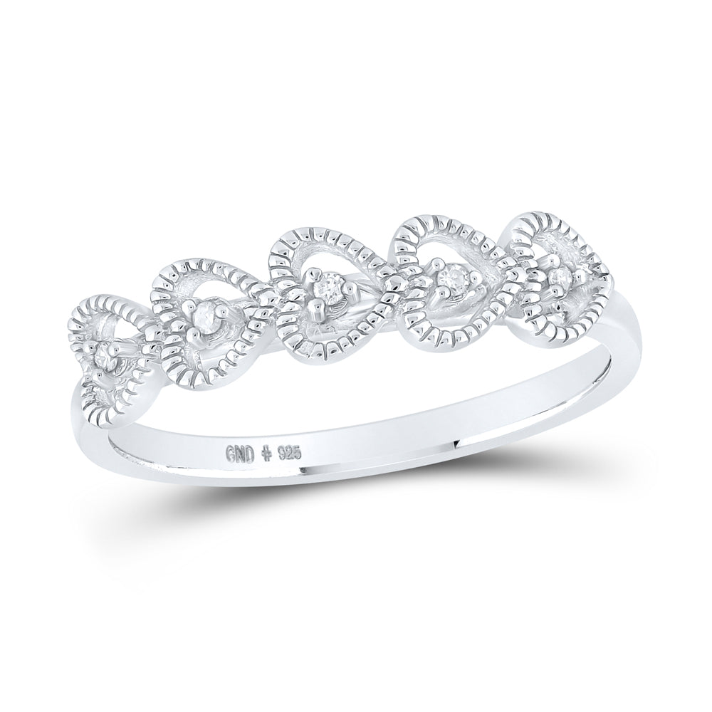 0.03CTW-DIA P2 HEART GIFT RING