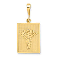 Load image into Gallery viewer, 14k Caduceus Pendant
