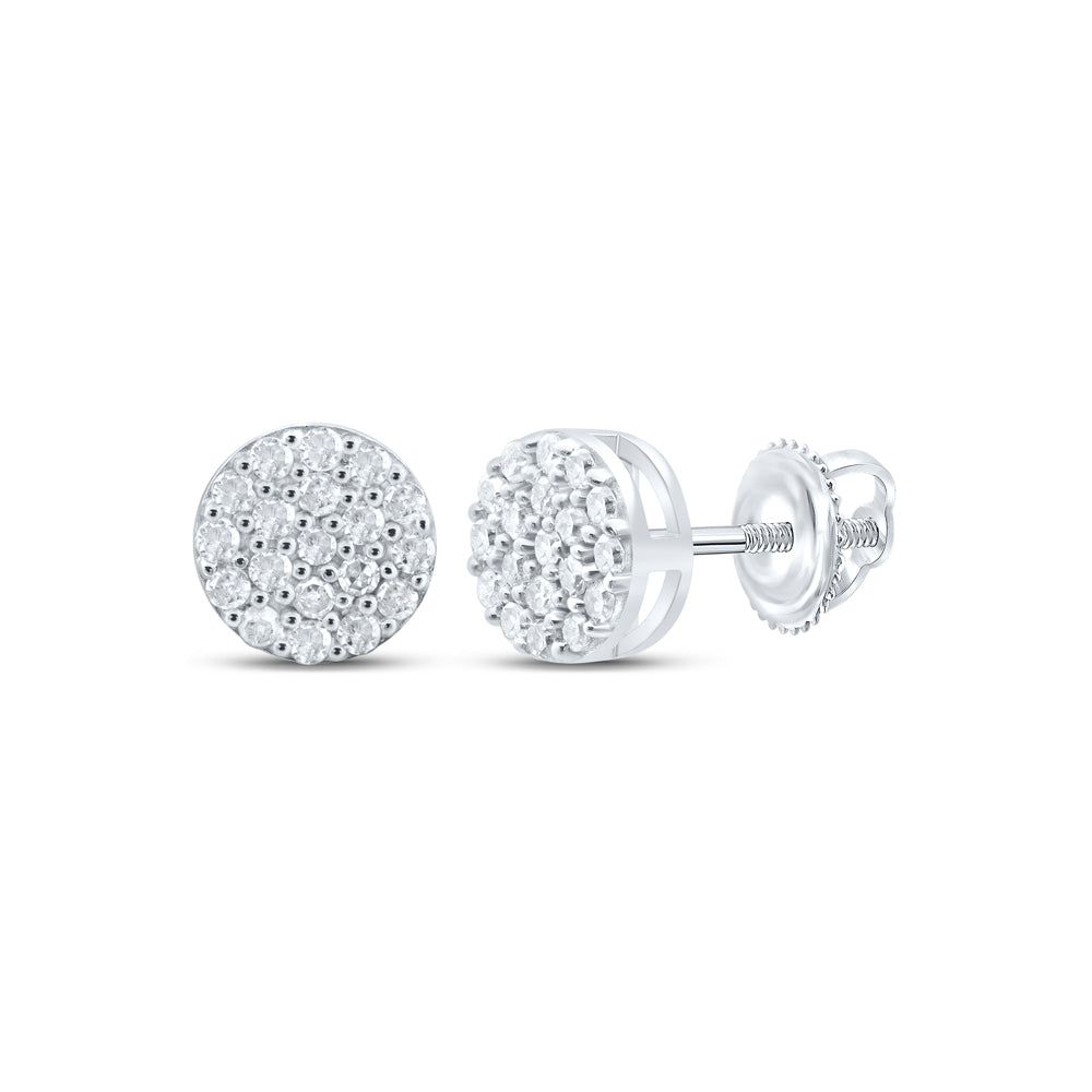 1/4CTW-DIA P1 GIFT ROUND EARRING