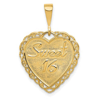 Load image into Gallery viewer, 14k Reversible SWEET 16 Charm
