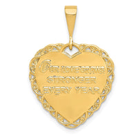 Load image into Gallery viewer, 14k Reversible 25th ANNIVERSARY Charm

