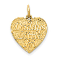 Load image into Gallery viewer, 14k DADDYS LITTLE GIRL Charm

