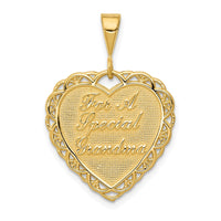 Load image into Gallery viewer, 14k Reversible FOR A SPECIAL GRANDMA Pendant
