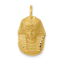 Load image into Gallery viewer, 14k Satin D/C King Tut Charm
