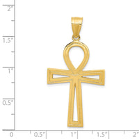 Load image into Gallery viewer, 14k Ankh Cross Pendant
