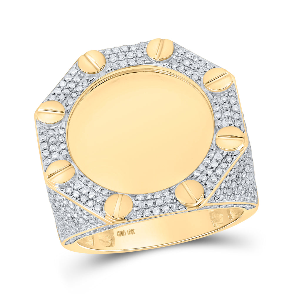 1 5/8CTW-DIA P1P2 MENS RING
