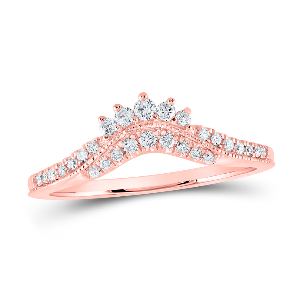 1/5CTW-DIA CN CROWN ENHANCER RING