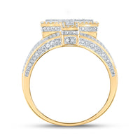 Load image into Gallery viewer, 1 1/5CTW-DIA P1P2 INITIAL &quot;T&quot; MENS RING
