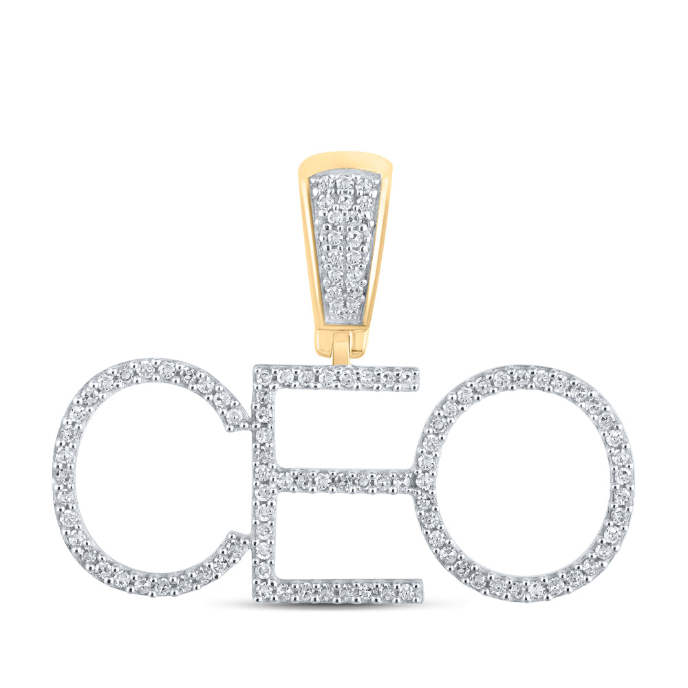 1/3CTW-DIA P1P2 "CEO" MENS CHARM