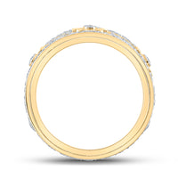 Load image into Gallery viewer, 1 1/2CTW-DIA NK FULL ETERNITY MENS GEAR MOVING RING
