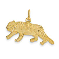 Load image into Gallery viewer, 14k Tiger Charm
