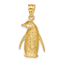 Load image into Gallery viewer, 14k Penguin Charm
