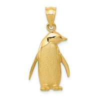 Load image into Gallery viewer, 14k Penguin Charm
