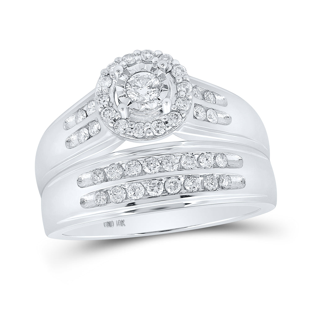 3/4CTW-DIA NK TRIO SET