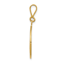 Load image into Gallery viewer, 14K Polished and Satin Angel Pendant
