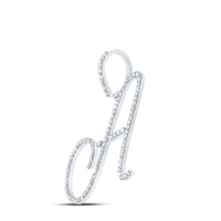 Load image into Gallery viewer, 1/2CT-DIA P1 INITIAL &quot;A&quot; GIFT PENDANT
