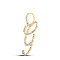 Load image into Gallery viewer, 1/2CTW-DIA P1 INITIAL &quot;G&quot; GIFT PENDANT
