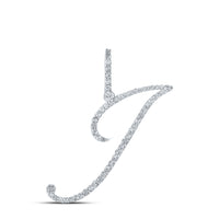 Load image into Gallery viewer, 1/3CTW-DIA P1 INITIAL &quot;J&quot; GIFT PENDANT
