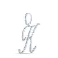 Load image into Gallery viewer, 1/2CTW-DIA P1 INITIAL &quot;K&quot; GIFT PENDANT
