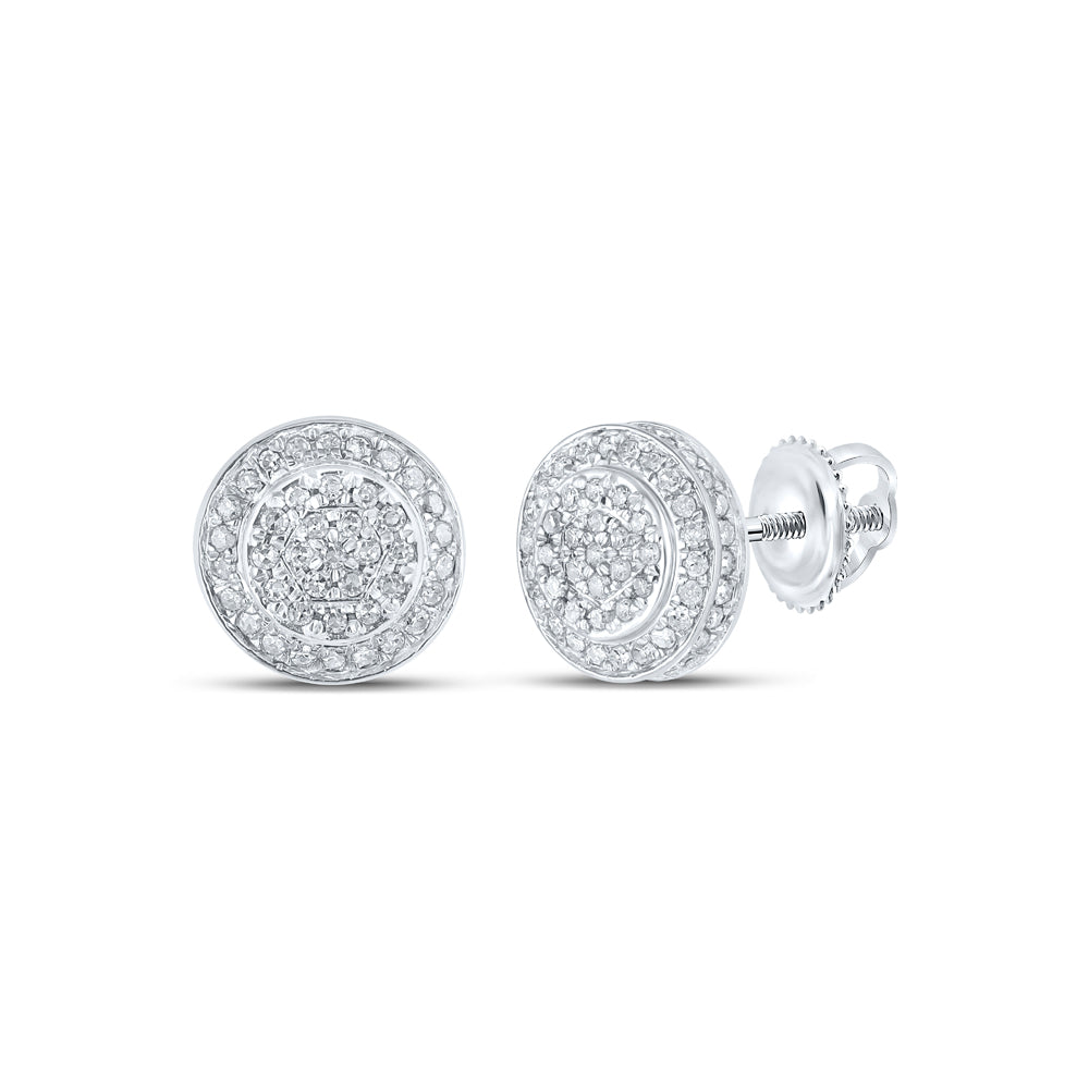 1/3 CTW-DIA P3 GIFT ROUND EARRING