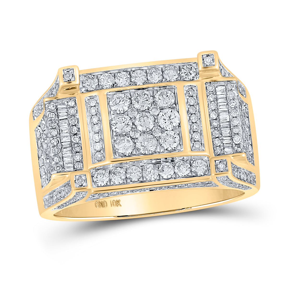 1 5/8CTW-DIA P1P2 MENS RING