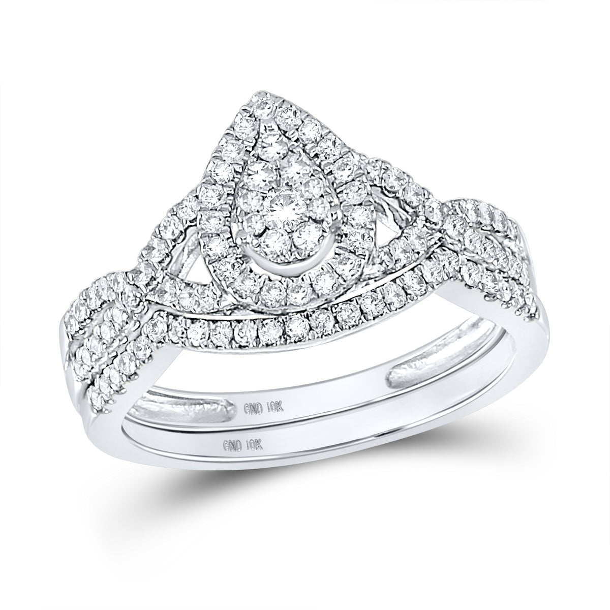 1/2CT-DIA NK BRIDAL SET