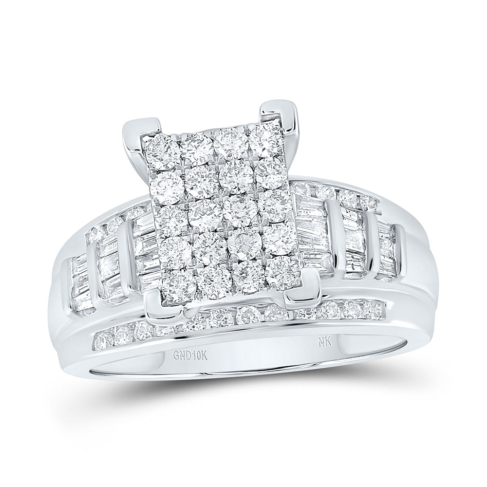 1 CTW-DIA NK FASHION RING
