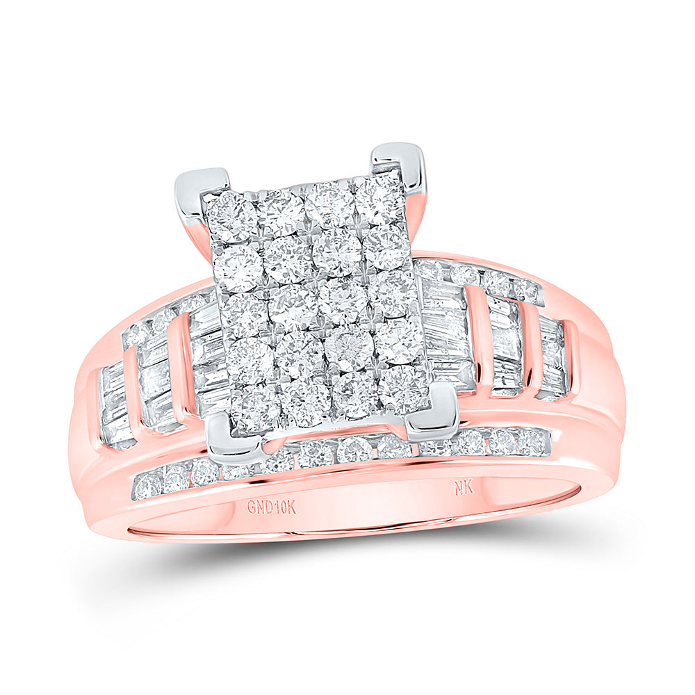 1 CTW-DIA NK FASHION RING