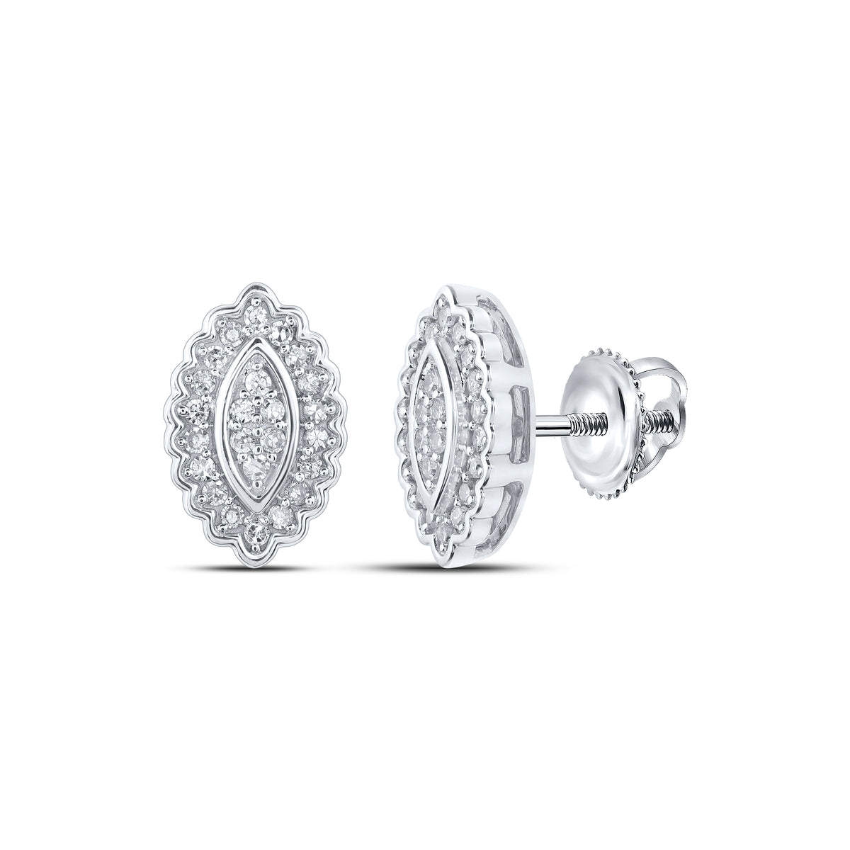 1/5CTW-DIA CN GIFT MARQUISE EARRING