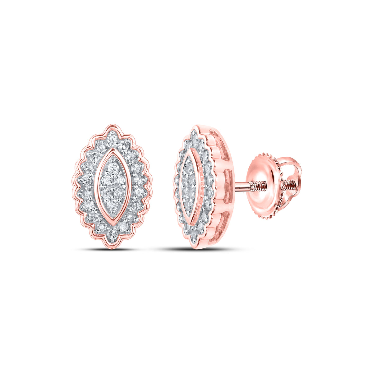1/5CTW-DIA CN GIFT MARQUISE EARRING
