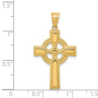 Load image into Gallery viewer, 14k Celtic Cross Pendant
