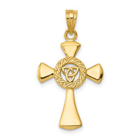 Load image into Gallery viewer, 14k Celtic Cross Pendant
