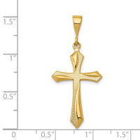 Load image into Gallery viewer, 14k Passion Cross Pendant
