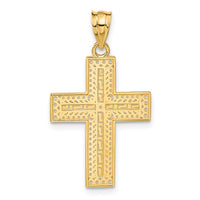 Load image into Gallery viewer, 14k Greek Filigree Cross Pendant

