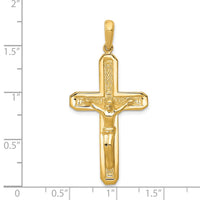 Load image into Gallery viewer, 14k Polished Crucifix Pendant
