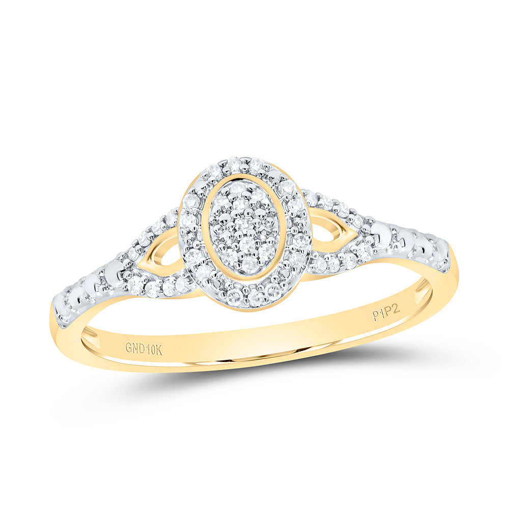 1/10CTW-DIA P1P2 GIFT RING