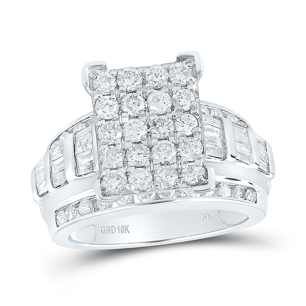 2CTW-DIA NK FASHION RING S10