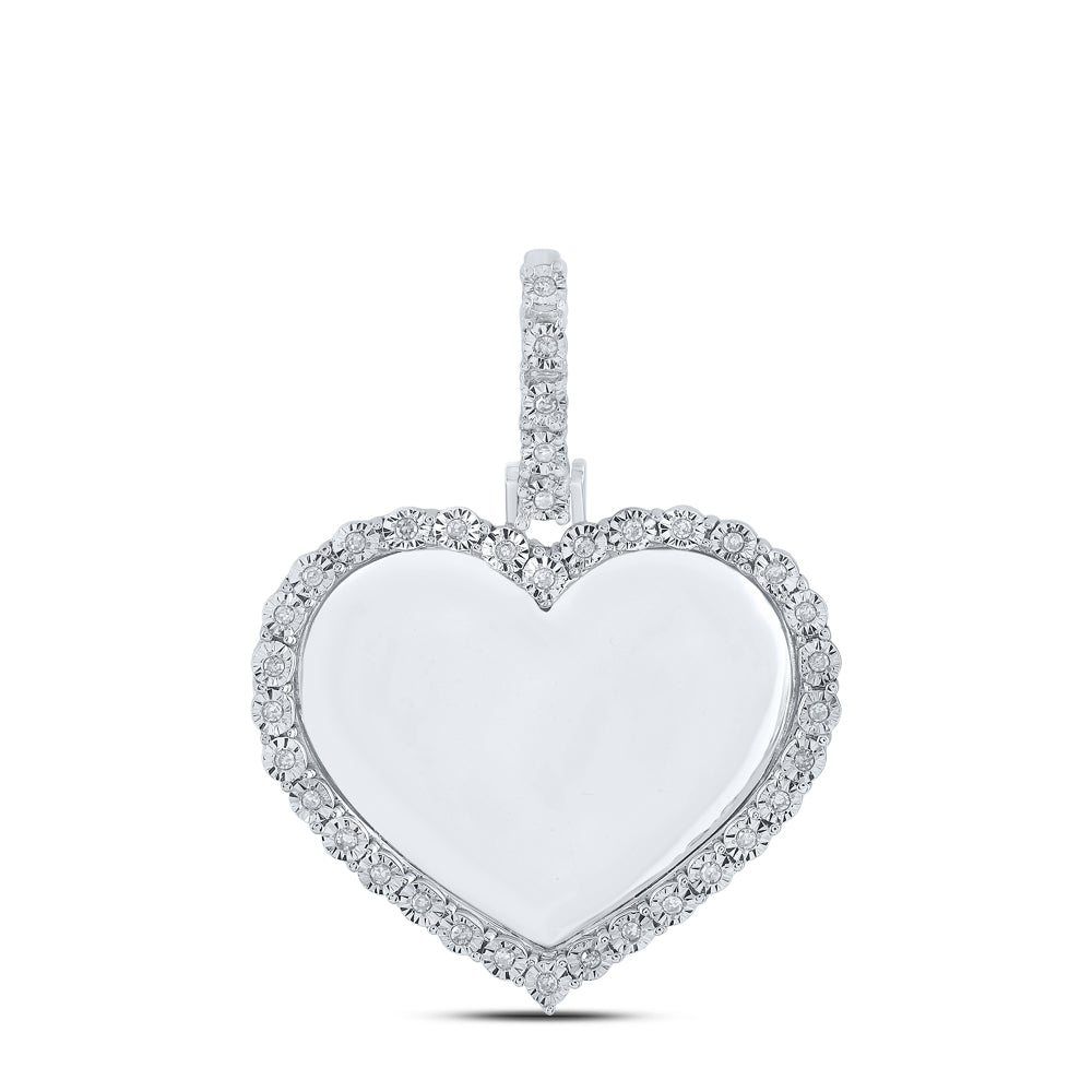 1/10CT-DIA P1 FANUK MEMORY HEART PENDANT