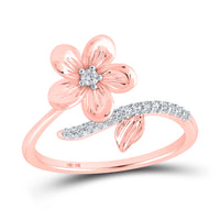 Load image into Gallery viewer, 1/12CTW-DIA P2 GIFT FLOWER RING
