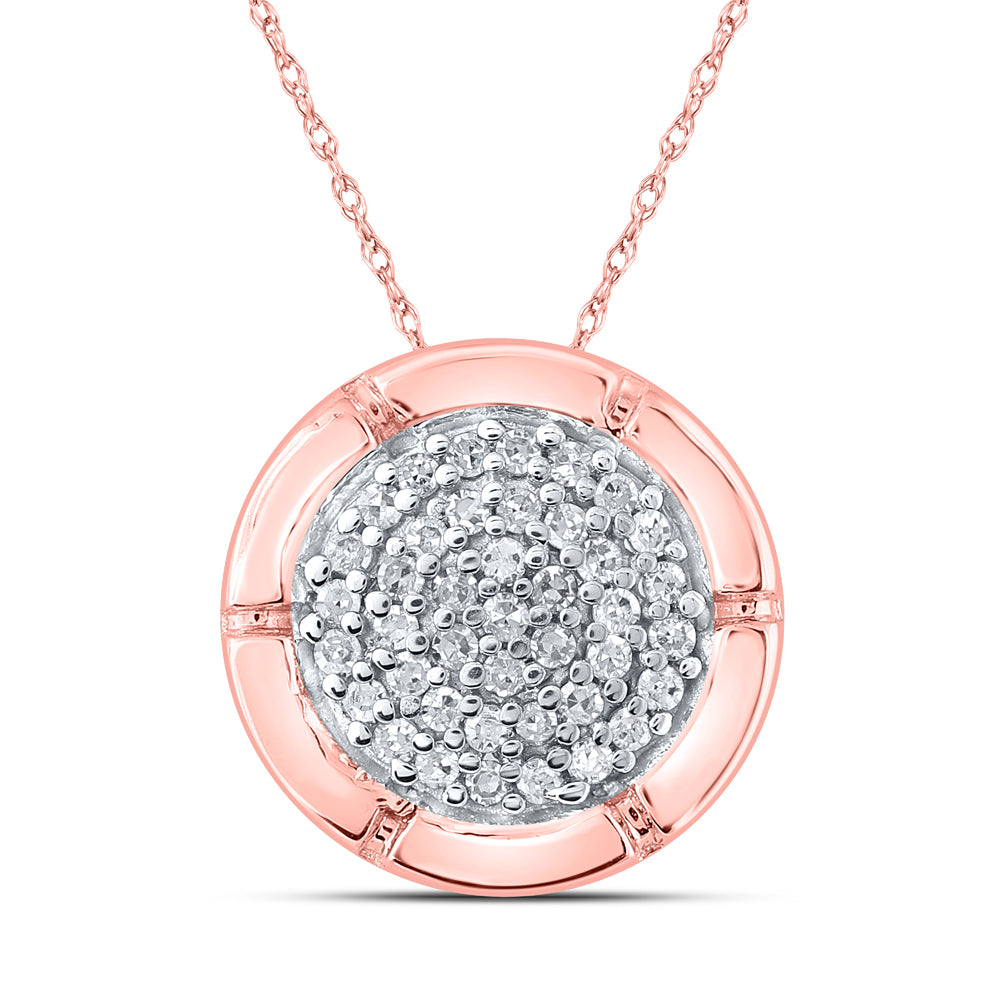 1/6CTW-DIA P2 GIFT CIRCLE PENDANT