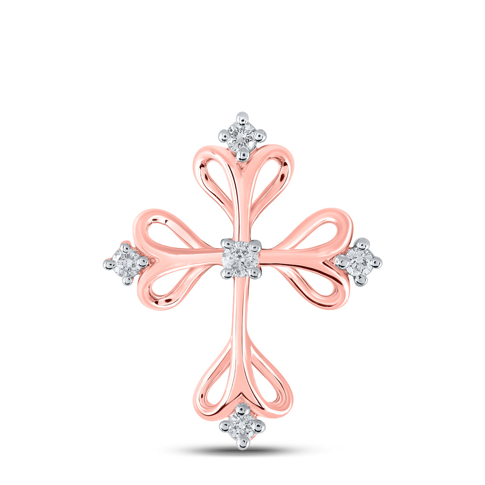 1/8CTW-DIA P1 GIFT CROSS PENDANT