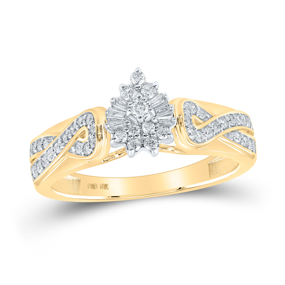 1/4CTW-DIA CN FASHION RING