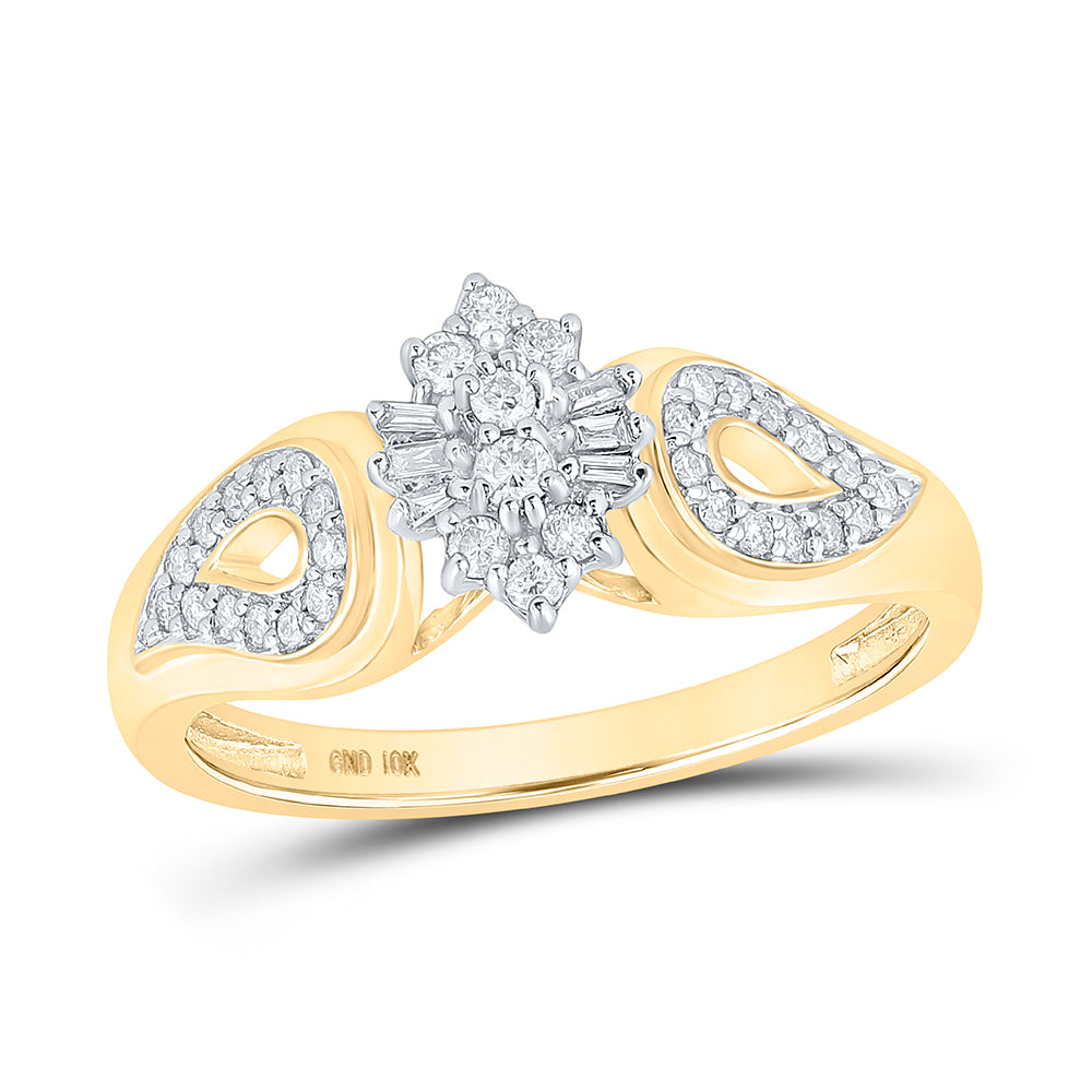 1/4CTW-DIA CN FASHION RING