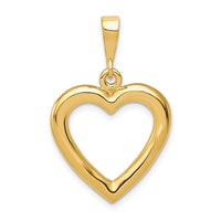 Load image into Gallery viewer, 14K Polished Heart Pendant
